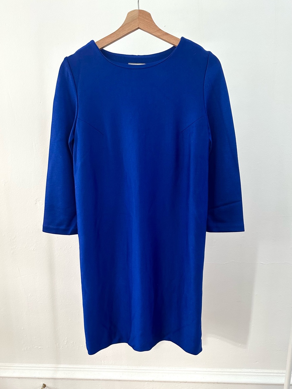 COS Cobalt Blue Midi Shift Dress